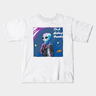 Im a galaxy traveler Kids T-Shirt